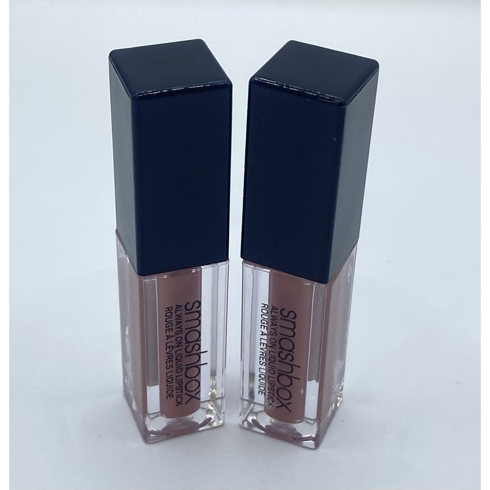 2x Smashbox Audition Always On Liquid Lipstick Deluxe Mini New